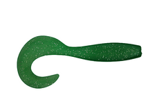 Load image into Gallery viewer, Ashworth Lures Single Tail Grub - Green (5 per pack)