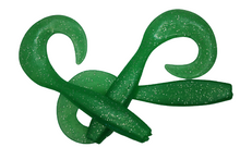 Load image into Gallery viewer, Ashworth Lures Single Tail Grub - Green (5 per pack)