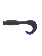 Load image into Gallery viewer, Single Tail Grub - Purple (5 per pack)