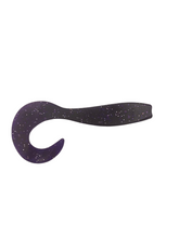 Load image into Gallery viewer, Single Tail Grub - Purple (5 per pack)
