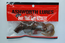 Load image into Gallery viewer, Ashworth Lures Split Tail Grub - Root Beer                 (3 per pack)
